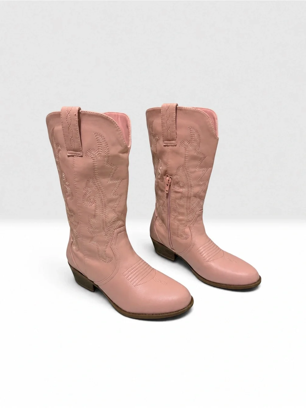 Girl's Pink Western Cowboy Boots size 4 Girl's